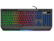 Klawiatura gamingowa podświetlana RGB Tracer RAY X USB