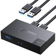 SWITCH PRZEŁĄCZNIK DWUKIERUNKOWY USB 3.0 UGREEN CM