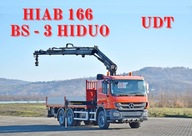 Mercedes Actros 2636 * HIAB 166 BS - 3 HIDUO+PILOT / 6x4