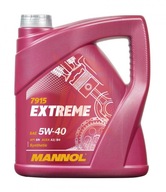 OLEJ SILNIKOWY - 5W40 MANNOL EXTREME 4L