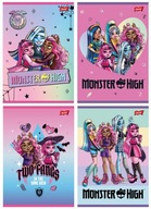 Zošit A5 16k mriežka Monster High Unipap