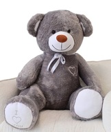 NAGY MACKÓ PLÜSS KABALAFIGURA 160cm. NAGY PLÜSSFIGURA - SZÜRKE