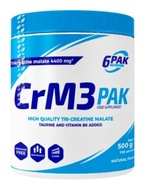 6pak CrM3 PAK – Jabłczan kreatyny – 500g Smak Cherry-Lemon