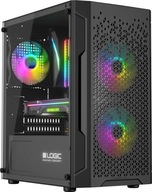 Komputer do gier PC i5 |INTEL HD| 16GB | SSD | RGB | BLACK | WINDOWS 10