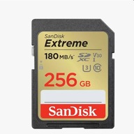 SD karta SanDisk Extreme 256 GB