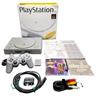 Zadbana Konsola Playstation 1 PSX PS1 SCPH-5502 karton BOX zestaw