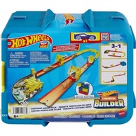 HOT WHEELS TORY ZESTAW Box Track Builder Błyskawica + AUTKO HNN38 HMC03