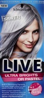 SCHWARZKOPF LIVE KREM KOLORYZUJĄCY 2W1 NR 098 STEEL SILVER SREBRNY 1OP.