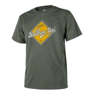 Tričko T-Shirt Helikon Road Sign Olive Green S