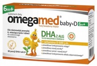 Omegamed Baby DHA +Witamina D 6m+ 30 kapsułek