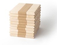 Patyczki drewniane do lodów 9,3cm proste 1000szt
