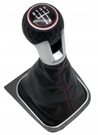 PROTEC Řadící páka s manžetou VW Scirocco 2008-2014 5ti stupňová červená pr