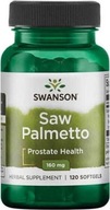 Sabalová palma extrakt 160mg Saw Palmetto 120 kapsúl SWANSON