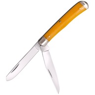 Nóż składany scyzoryk EDC Cold Steel Trapper 8Cr13MoV - Yellow Bone