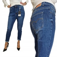 Dámske nohavice Modelovacie džínsy Klasické M.SARA veľ. 2XL