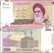 IRAN, 2000 RIALS 2000 (05) Pick 144b