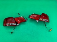 LAMPY TYLNE TYŁ KOMPLET LED WHITE RED AUDI A4 B7 04-08 AVANT EUROPA