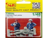 CMK F48086 Warsaw Pact pilots [2szt] 1:48 24H