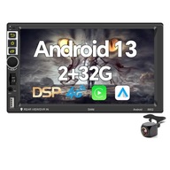 Uniwersalne Radio samochodowe Android GPS DSP Autoradio 7" 2Din