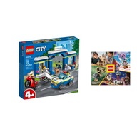 LEGO CITY č. 60370 - Policajná stanica - naháňačka + KATALÓG LEGO 2024