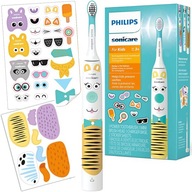 Sonická zubná kefka Philips Sonicare pre deti so samolepkami