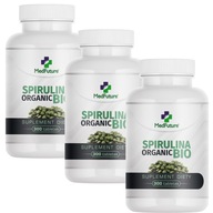 SPIRULINA ORGANIC BIO DETOKSYKACJA 3x300tab ZESTAW