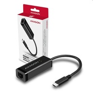 Axagon ADE-SRC Adaptér USB-C 3.1 Gen 1 RJ-45 čierny