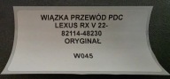 bundle PRZEWODOW PDC LEXUS RX V 22- original 82114-48230