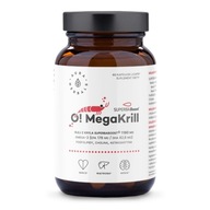 AURA HERBALS O! MegaKrill 1180 mg kapsule 60ks olej extrakt z krillu