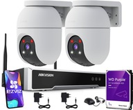 Monitorovací set Ezviz WiFi rekordér 8 Kanálov Kamery 360° 4Mpx DL + Pevný disk Western Digital WD Blue Digital Purple 1TB SATA III 3,5"