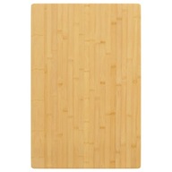 Blat do stołu, 40x60x4 cm, bambusowy