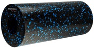 Wałek roller gładki do masażu Aqua-Sport Powerstrech EPP Black-Blue