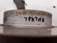 kotuče brzdové plotýnky záď TEXTAR Skoda Roomster 1,9 TDI