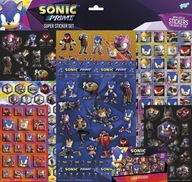 Totum klasické samolepky Sonic super sada XXL