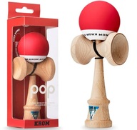 Kendama KROM POP red, czerwona