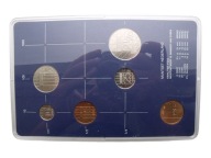 HOLLANDIA ÉVJÁRAT SZETT 5 ÉRME + ZSETON 1983 BU