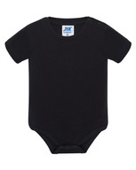 Body niemowlęce JHK czarne 160 g 100% bawełna 9M