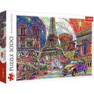 TREFL puzzle 1000 Kolory Paryża - KD