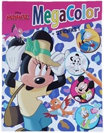 Kolorowanka z naklejkami MegaColor Myszka Miki i przyjaciele 128 stron