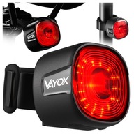 LAMPKA ROWEROWA TYLNA CZERWONA 17x LED WODOODPRONA OŚWIETLENIE USB-C VAYOX