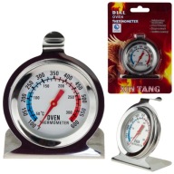 ACÉL KONYHAI HŐMÉRŐ INOX ACÉL FÜSTÖLŐ SÜTŐHÖZ 300C