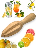 Odšťavovač na citrusy citrónový drevený odšťavovač