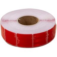 Obrysová reflexná páska červená segmenty 45m