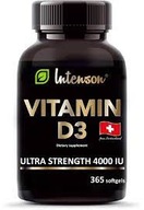 Intenson Vitamín D3 4000 IU 365 kapsúl