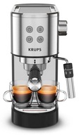 Bankový tlakový kávovar Krups ESP PUMP VIRTUOSO 1350 W strieborná/sivá