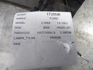 Ford C-max light rear right HB 5D