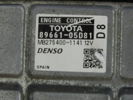Toyota Avensis T27 1.8 B module computer control unit of the engine ECU 89661-05D81