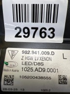 light left Porsche 718 Boxster Cayman 982 Bi-Xenon 982941009D