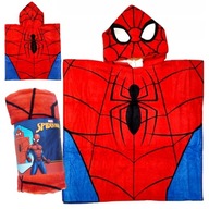 RĘCZNIK Z KAPTUREM SPIDER-MAN PONCZO PONCHO 60 x 60cm Spiderman Marvel