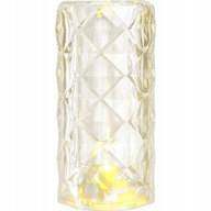 Kristály LED elemes lámpa meleg fényű VERGIONIC